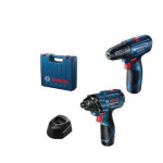 BOSCH	GSR 120 Lİ + GDR 120 Lİ	AKÜLÜ MATKAP VİDALAMA SET